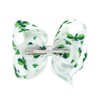 Koolgil Girl's St. Patrick's Day Bowknot Hair Clip Four Leaf