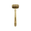 Riakoob Wooden Hammer Wood Meat Mallet Tenderizer - Pounder for