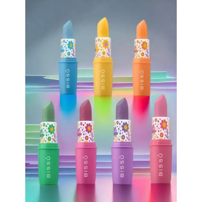 Kit Labial Mágico Humectante Bissú Original 7 Piezas