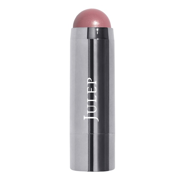 Julep Skip The Brush Cream to Powder Blush Stick - Muted Mauve - Blendable and Buildable Color - 2-in-1 Blush and Lip Makeup Stick