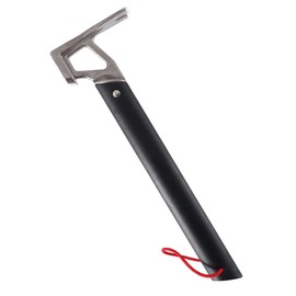 WOONEKY Outdoor Camping Hammer Portable Metal Nail Puller with Aluminum Handle for Hiking Multi Functional Stake Removal Tool for Tent Setup and Outdoor Activities