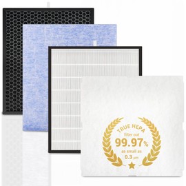 Facecool Replacement Filter Kit Compatible with Rabbit MinusA2 Purifier, Models SPA-700A, SPA-780A, SPA-780N (with Customized Filter for Households with Pets) 1