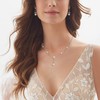 EVER FAITH Mujer Sets de Joyería Cristal Austríaco Perla Simulada