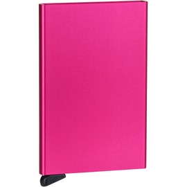 Secrid Uni Cardprotector Travel Accessory Envelope Card Holder, One Size, Fuchsia, Standard Size, Minimalist