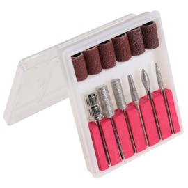 BESPORTBLE Set of 1 Alloy Grinder Nail Drill Bits Polishing Machine Nail Tool Manicure Drill Bits Grinding Headset for Home Salon