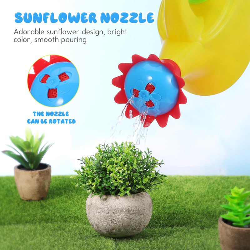 Kids Watering Toy 2PCS Chicken Sprinkler Kettle Plastic