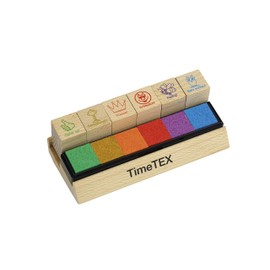 TimeTex Wooden Teacher "Motivation" Stamps (German Version)