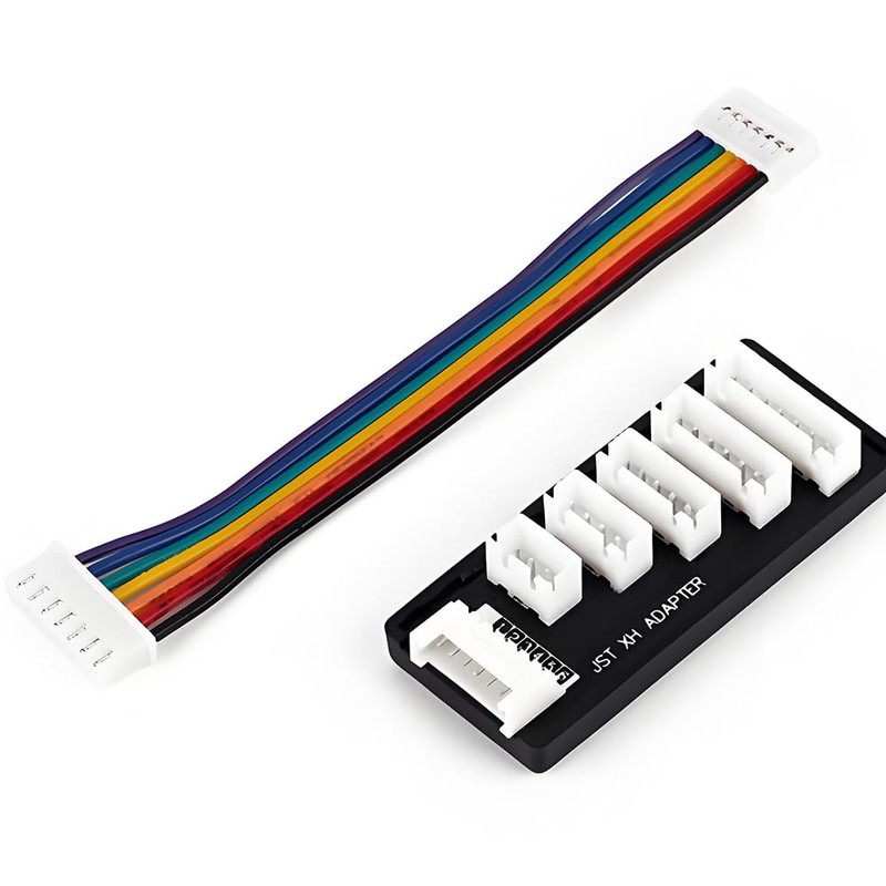 DENGUJD バランス変換ボード JST-XH用 2-6S バランスケーブルセット 2個セット ラジコンバッテリー 充電器 アダプターコンバーター