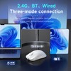 AJ200NLMC AI Gaming Mouse,61g Lightweight Tri-Mode Wireless Mouse with NearLink