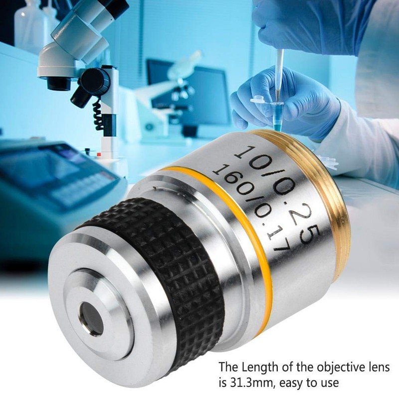10x 185 Achromatic Lenses for a Biological Microscope, Achromatic Lenses