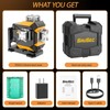 Laser Level 360 self leveling, SAVSEC 3 x 360° Brightness