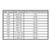 uxcell 2Pcs Brass Pipe Fitting, 1/4 SAE Male Thread x