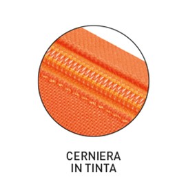 Oxford, Favorit Rundes Federmäppchen, mittelgroß, 1 Fach mit Reißverschluss, 7 x 21 x 21 x 4 cm, Neonorange