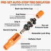 ALL-TOP Adjustable Auto-Stop Tire Deflator Valve Kit (10-30PSI) 4 PCS