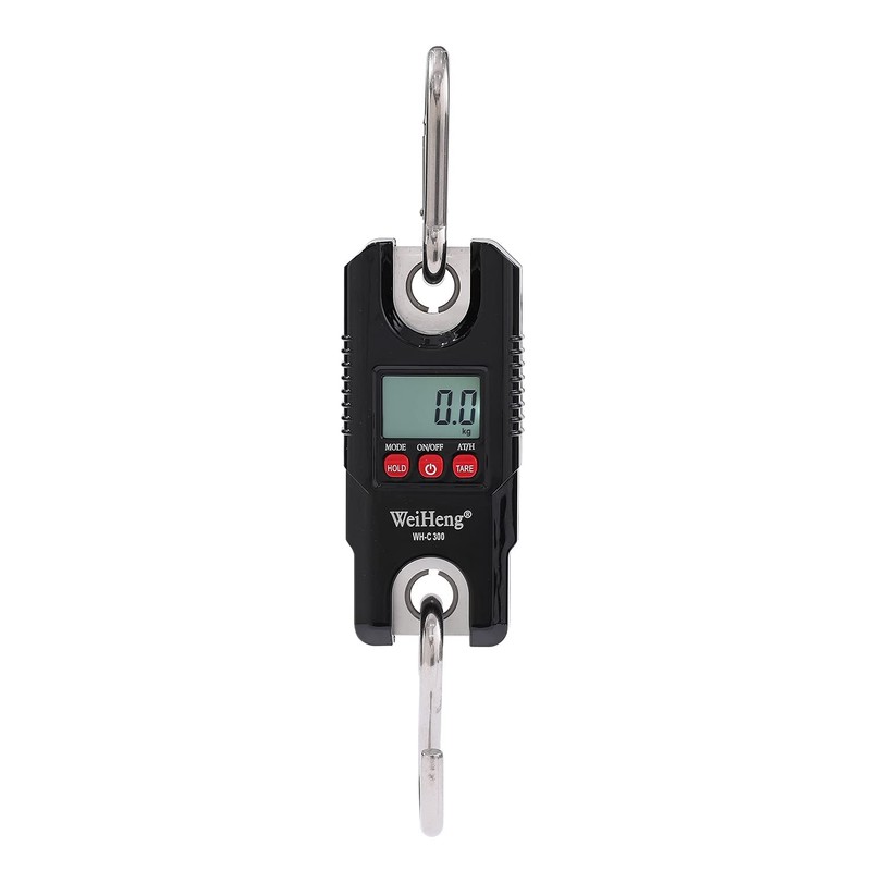 Digital Crane Scale TOPWAY 300kg Loading Capacity, Handheld Weighing Scale,
