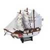 Hampton Nautical USCG Eagle Tall Ship, 7",White
