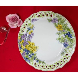 Tiffany & Co. NEW-Vtg-Brunelli "Tiffany"- 8 1/4 inches Dinner plate-Made in Italy.RARE.