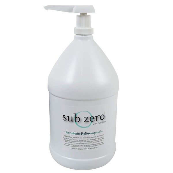 Sub Zero Cooling Pain Relief Gel with Cats Claw