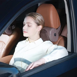 Happy Room Huplus Huplus Car Neck Cushion Massager HPC-V9 (Brown) / 해피룸 휴플러스 휴플러스 차량용 목쿠션 안마기 HPC-V9 (브라운)