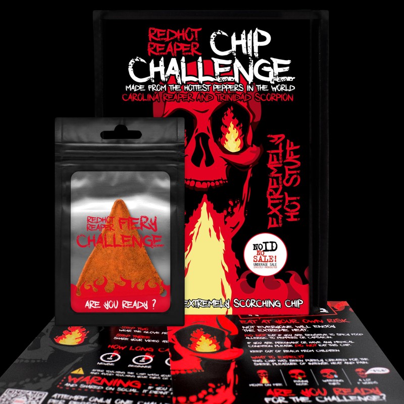 Red Hot Reaper – 1x Chip Challenge Hottest Snack Carolina