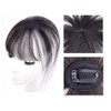 Hair Bangs with Top Piece Clip in Seamless Topper&Fringe Extension