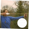 BESPORTBLE 5sets Real Turkey Arrows Tails Archery Accessory Enhance Stability