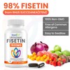 Sharoaid 1500mg Fisetin Supplements - Powerful Absorption with Liposomal Delivery,98%