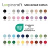 Mercerized Cotton, Natural White, Loopncraft, 50 g, Amigurumi Yarn, Premium,