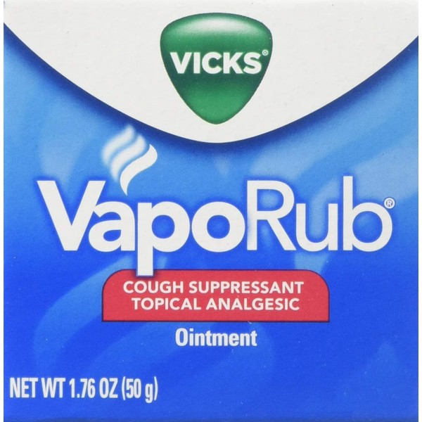 Vicks VapoRub Ointment, 1.7 Ounce (Pack of 6)
