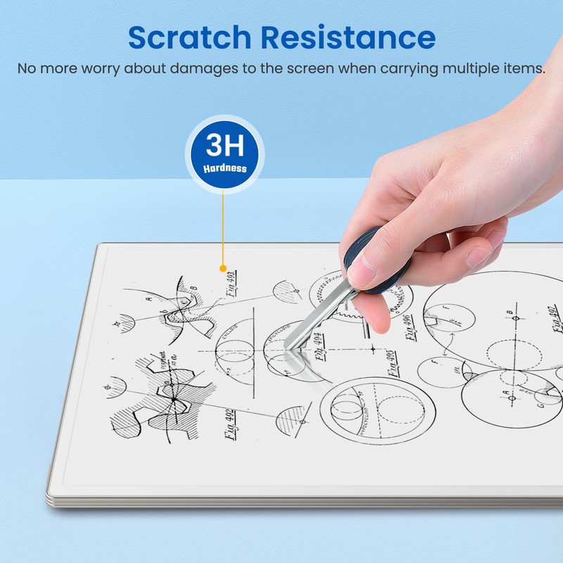 MoKo 2 Pack Paper Screen Protector Compatible with Remarkable Paper