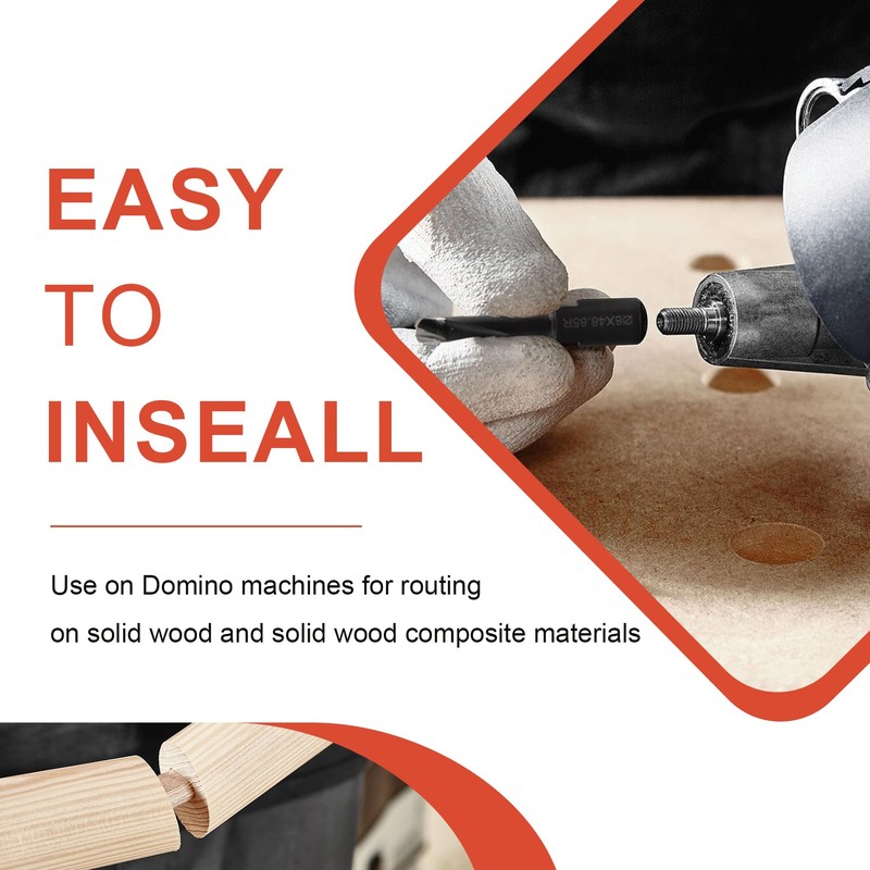 Hopson Tools Solid Carbide Bit for DF500 Domino Jointing Machines