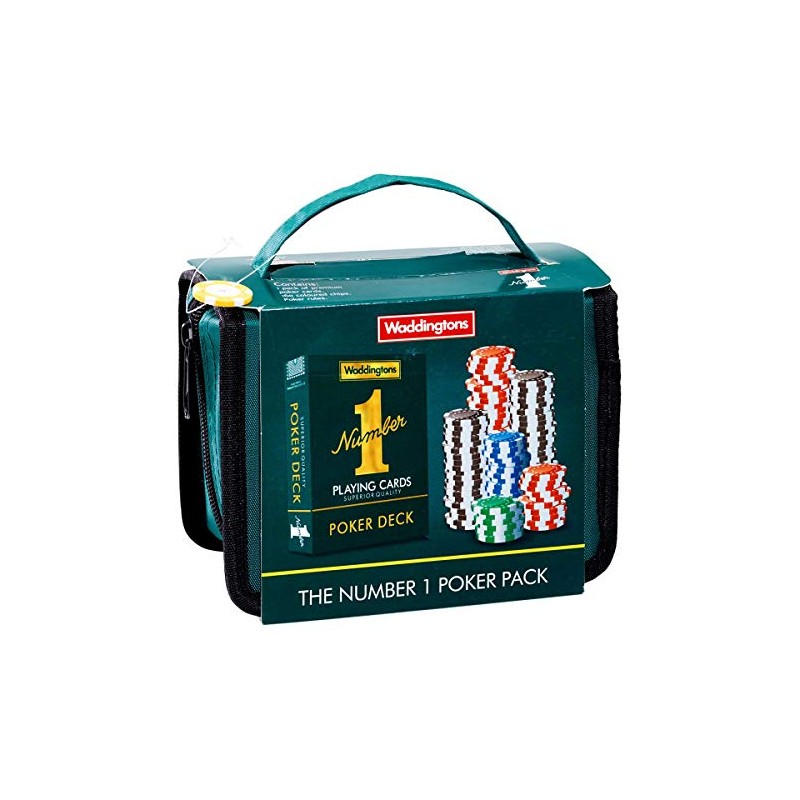 Waddingtons 031196 Poker Number 1 Travel Pack, Green