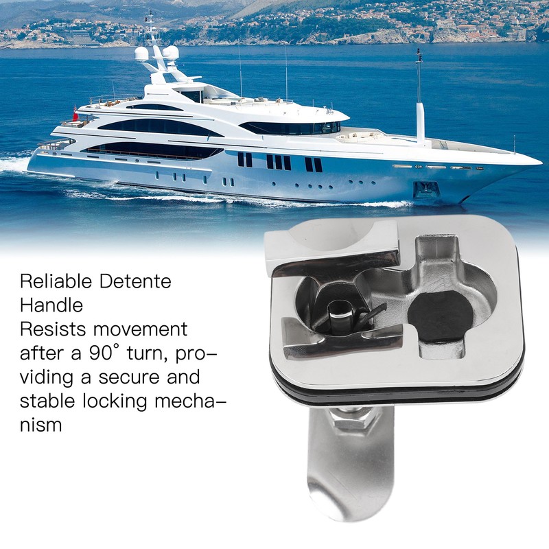 Boat Cam Latch 77 X 63mm 316 Stainless Steel High
