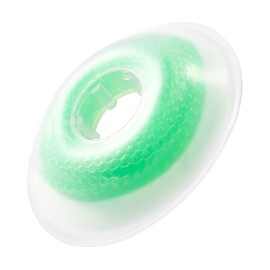 Orthodontic Braces Rubber Chains Power Chains for Braces, Dental Spool Elastic Rubber Band Power Chains for Braces, Continuous, Light Green - 35# - 15ft/Roll