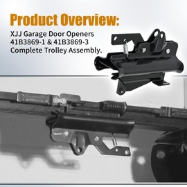 XJJ Garage Door Openers 41B3869-1 & 41B3869-3 Complete Trolley Assembly Compatible with LiftMaster and Chamberlain