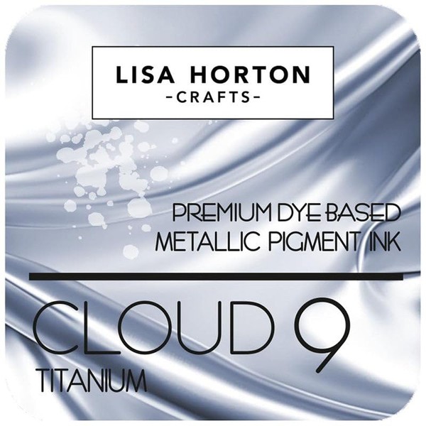 Lisa Horton Crafts Cloud 9 Metallic Ink Pad Titanium