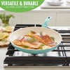 GreenLife Soft Grip Healthy Ceramic Nonstick 12" Frying Pan Skillet,