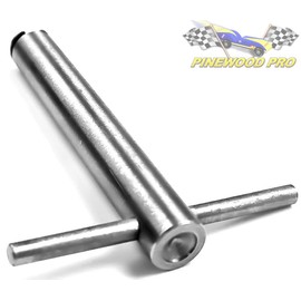 Pinewood Pro PRO Derby Car Axle Puller and Inserter Tool - Two Tools in One! for Removing Pinewood Derby axles from BSA Wheels