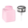 uxcell 2 Pcs Alcohol Liquid Press Pumping Dispenser 120ML Nail