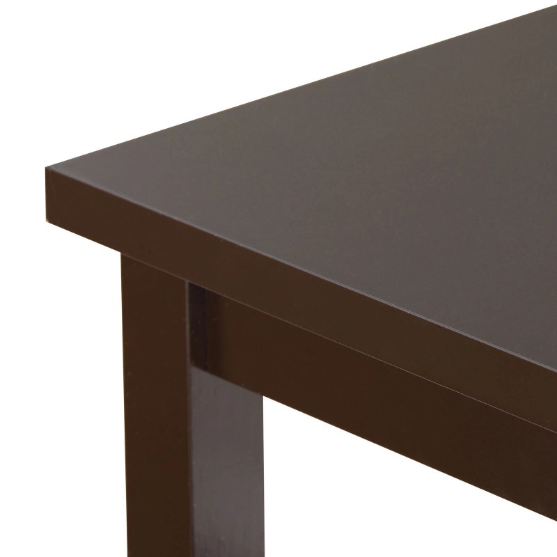 Segawe End Table with 2 Drawer and Shelf Narrow for