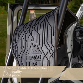 FROGUM Nomad Rubber Mats All Year Round Car Floor Mats Front Car Mats for Ford Fiesta VI 2008-2017 | Durable Rubber Material | 1.5 cm Protective Edge