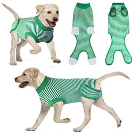 Dog Recovery Suit, After Surgery Wear for Pets Male Female, Professional Dog Onesie for Surgery for Abdominal Wounds Recovery Shirt, Substitute E-Collar & Cone Large