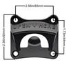 Luwanburg Black Magnetic Beer Bottle Opener Wall Mounted with Screws