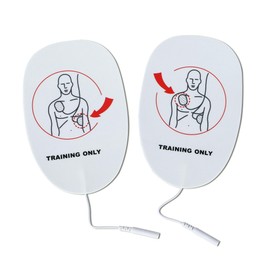 XFT AED Trainer Pads - Pack of 5 Replacement Electrode Pads for Exercise Trainer Compatible with XFT-120C, XFT-120C+, XFT-d0009, XFT-120GA (Aldult)