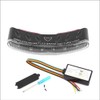 Riloer 12V 5W LED Motorcycle Wireless Helmet Light Kit, Waterproof