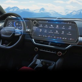 WEIPIN For 4PCS 2024 2025 2026 Chevrolet Traverse 17.7 Inch Touchscreen & 11 Inch Dashboard High Clarity Screen Protector - Traverse (LS/LT/Z71/RS/High Country) Accessories