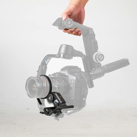 FeiyuTech Follow Focus Motor Kit, Lens Control System Follow Focus Compatible FeiyuTech SCORP, SCORP-C and SCORP Pro Camera Gimbal Lens Zoom Control for DSLRs/Mirrorless Cameras