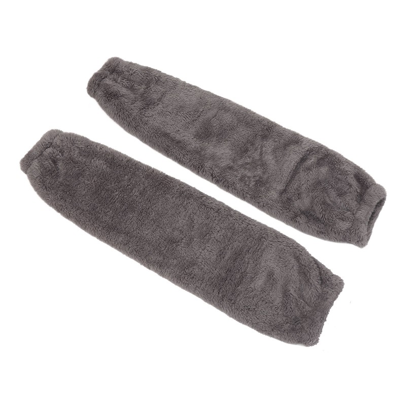 2pcs Plush Slipper Stockings Soft Warm Thickened Prevents Chilblain Over