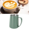 Stainless Steel Coffee Milk Frothing Pitcher, 600ml, Point Mouth Design,