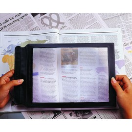 Adhome AD161037 Weiches Vergrößerungsglas, 27 cm x 19 cm